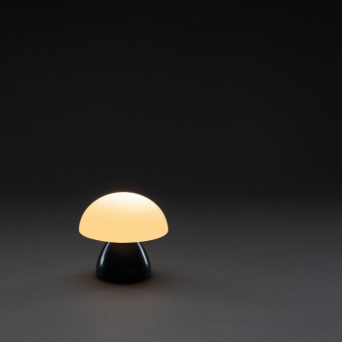Logo trade corporate gift photo of: Luming RCS recycled plastic USB re-chargeable table lamp