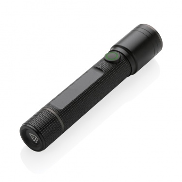 Logo trade promotional product photo of: Gear X RCS recycled aluminum USB-rechargeable torch