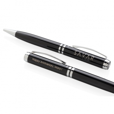 Logo trade promotional giveaways image of: Executive pen set