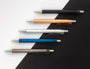 Logo trade promotional items picture of: X8 metallic pen