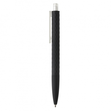 Logo trade promotional giveaway photo of: X3 black smooth touch pen