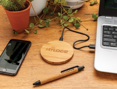 Logotrade promotional product image of: Write wheatstraw and cork pen