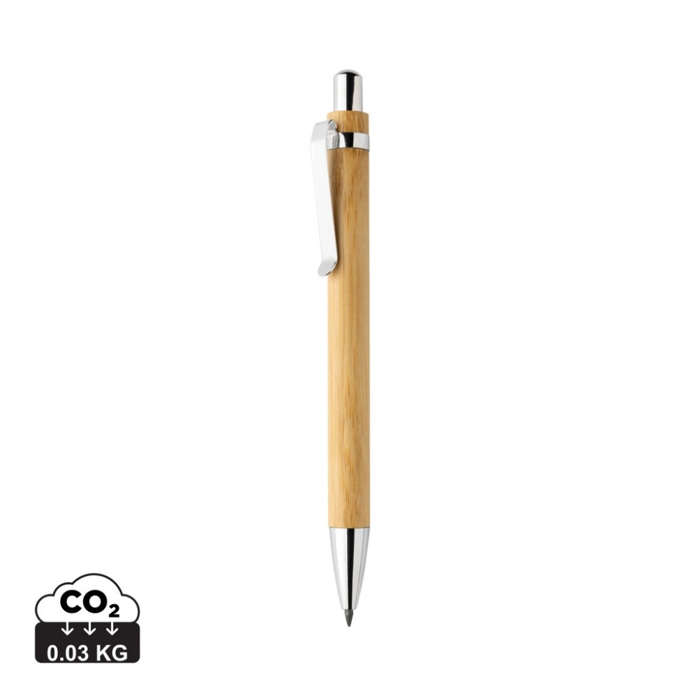 Logotrade promotional product image of: Pynn bamboo infinity pen