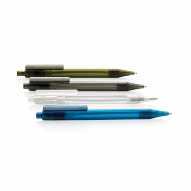 Logotrade advertising product image of: GRS RPET X8 transparent pen