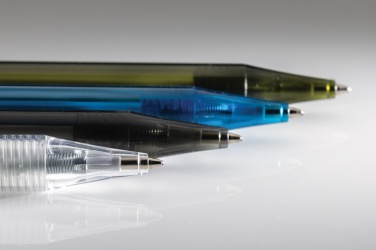 Logo trade promotional gifts picture of: GRS RPET X8 transparent pen