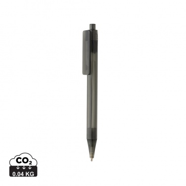 Logo trade promotional items picture of: GRS RPET X8 transparent pen