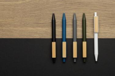 Logotrade corporate gift picture of: GRS RABS pen with bamboo clip