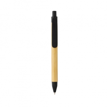 Logotrade promotional giveaway image of: Write responsible recycled paper barrel pen