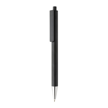 Logo trade promotional gifts picture of: Amisk RCS certified recycled aluminum pen