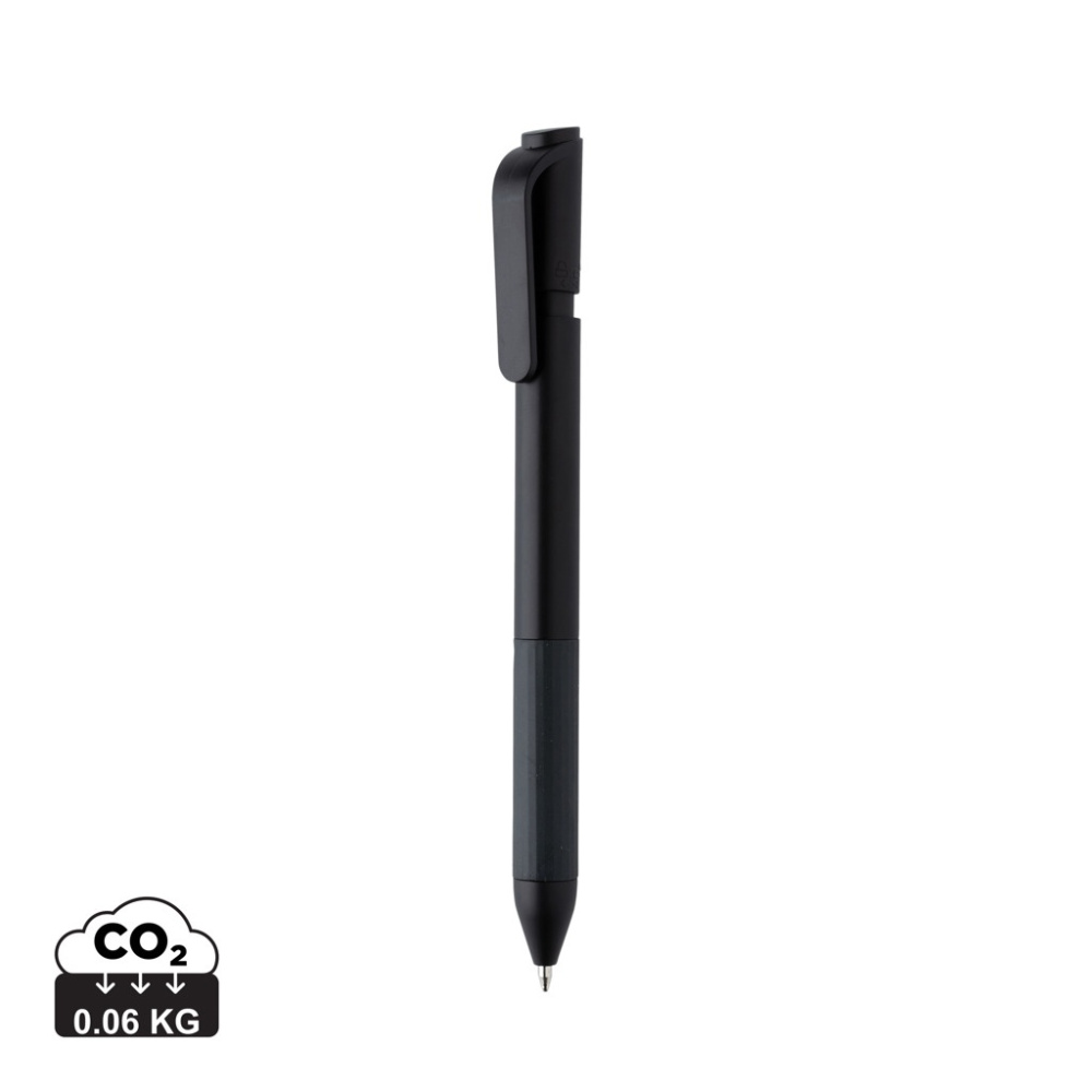 Logo trade promotional items image of: TwistLock GRS certified recycled ABS pen