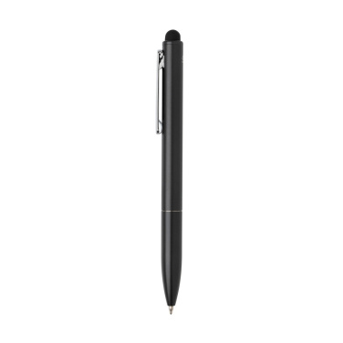Logo trade promotional merchandise photo of: Kymi RCS certified recycled aluminium pen with stylus