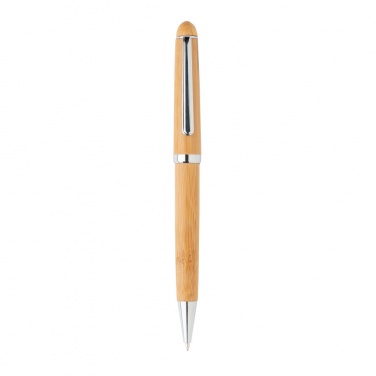 Logo trade promotional merchandise photo of: Bamboo pen in box