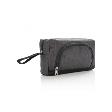 Logo trade promotional merchandise photo of: Classic two tone toiletry bag