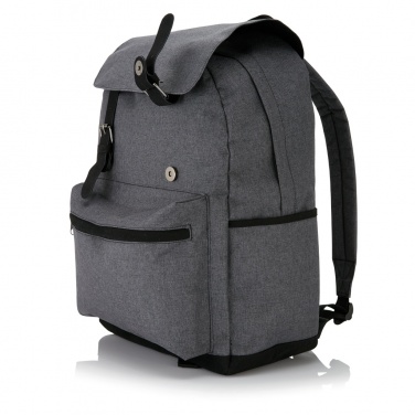 Logo trade promotional merchandise picture of: Laptop backpack with magnetic buckle straps