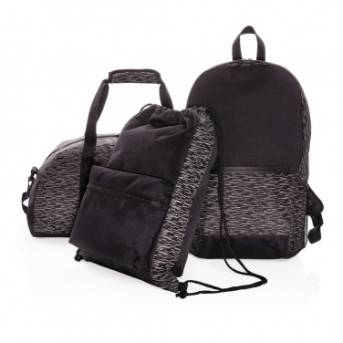 Logotrade advertising product image of: AWARE™ RPET Reflective weekend bag