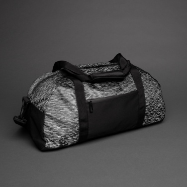 Logo trade promotional item photo of: AWARE™ RPET Reflective weekend bag