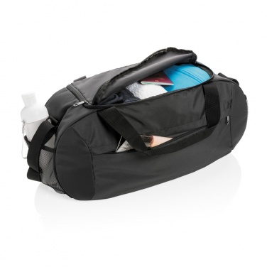 Logotrade advertising product picture of: Impact AWARE™ RPET modern sports duffel