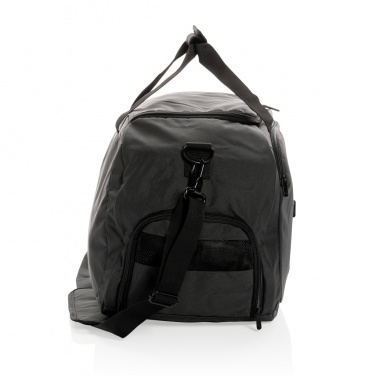 Logo trade advertising products picture of: Swiss Peak AWARE™ RPET sports duffel bag