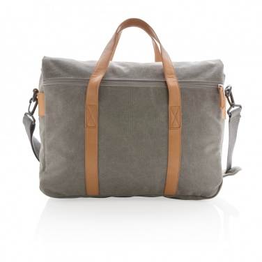 Logotrade corporate gifts photo of: Canvas laptop bag PVC free