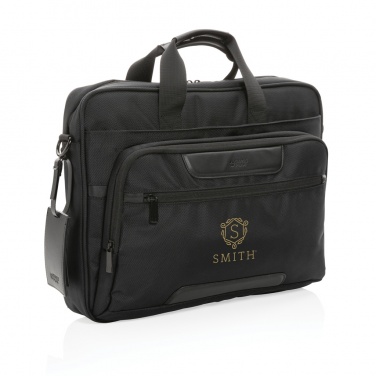 Logotrade promotional giveaway picture of: Swiss Peak AWARE™ RPET Voyager 15.6" laptop bag