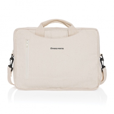 Logotrade promotional items photo of: Laluka AWARE™ recycled cotton 15.4 inch laptop bag