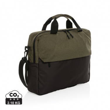 Logotrade promotional item picture of: Kazu AWARE™ RPET basic 15.6 inch laptop bag