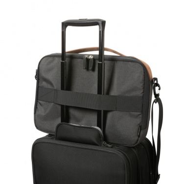 Logotrade advertising product image of: Impact AWARE™ 300D two tone deluxe 15.6" laptop bag