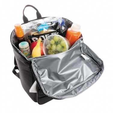 Logo trade business gifts image of: Impact AWARE™ RPET cooler backpack