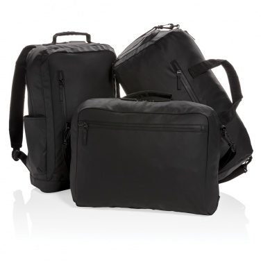 Logo trade promotional merchandise photo of: Fashion black 15.6" laptop backpack PVC free