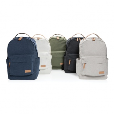 Logotrade promotional merchandise photo of: Impact AWARE™ 16 oz. recycled canvas backpack