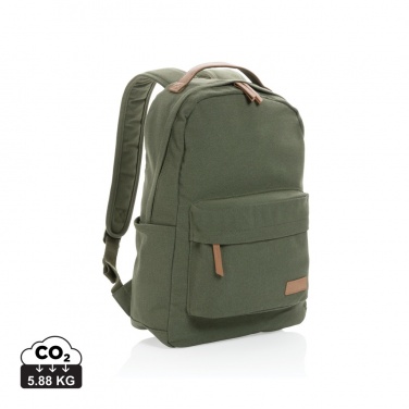 Logotrade advertising products photo of: Impact AWARE™ 16 oz. recycled canvas backpack