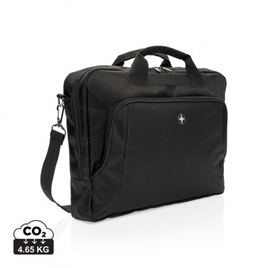 Logo trade promotional giveaways picture of: Deluxe 15” laptop bag