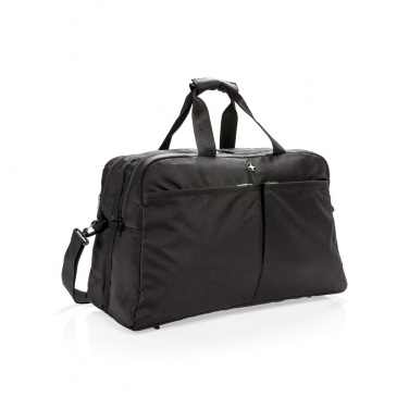 Logo trade business gift photo of: Swiss Peak RFID duffle with suitcase opening