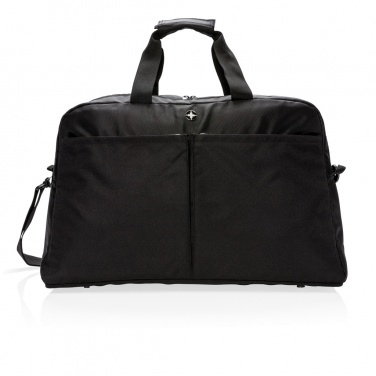 Logotrade promotional giveaway image of: Swiss Peak RFID duffle with suitcase opening