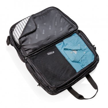 Logotrade advertising product image of: Swiss Peak RFID duffle with suitcase opening