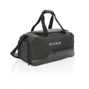 Logo trade promotional giveaways image of: 900D weekend/sports bag PVC free