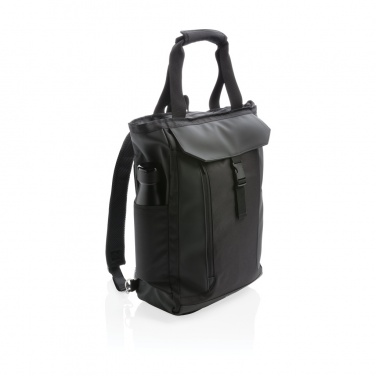 Logo trade advertising product photo of: Swiss Peak RFID 15" laptop totepack PVC free