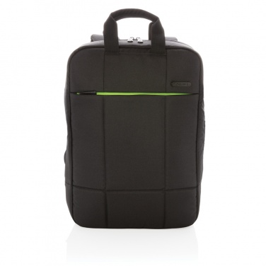 Logo trade promotional giveaways image of: Soho business RPET 15.6" laptop backpack PVC free