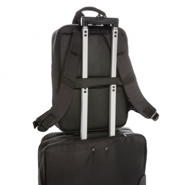 Logotrade promotional product picture of: Soho business RPET 15.6" laptop backpack PVC free