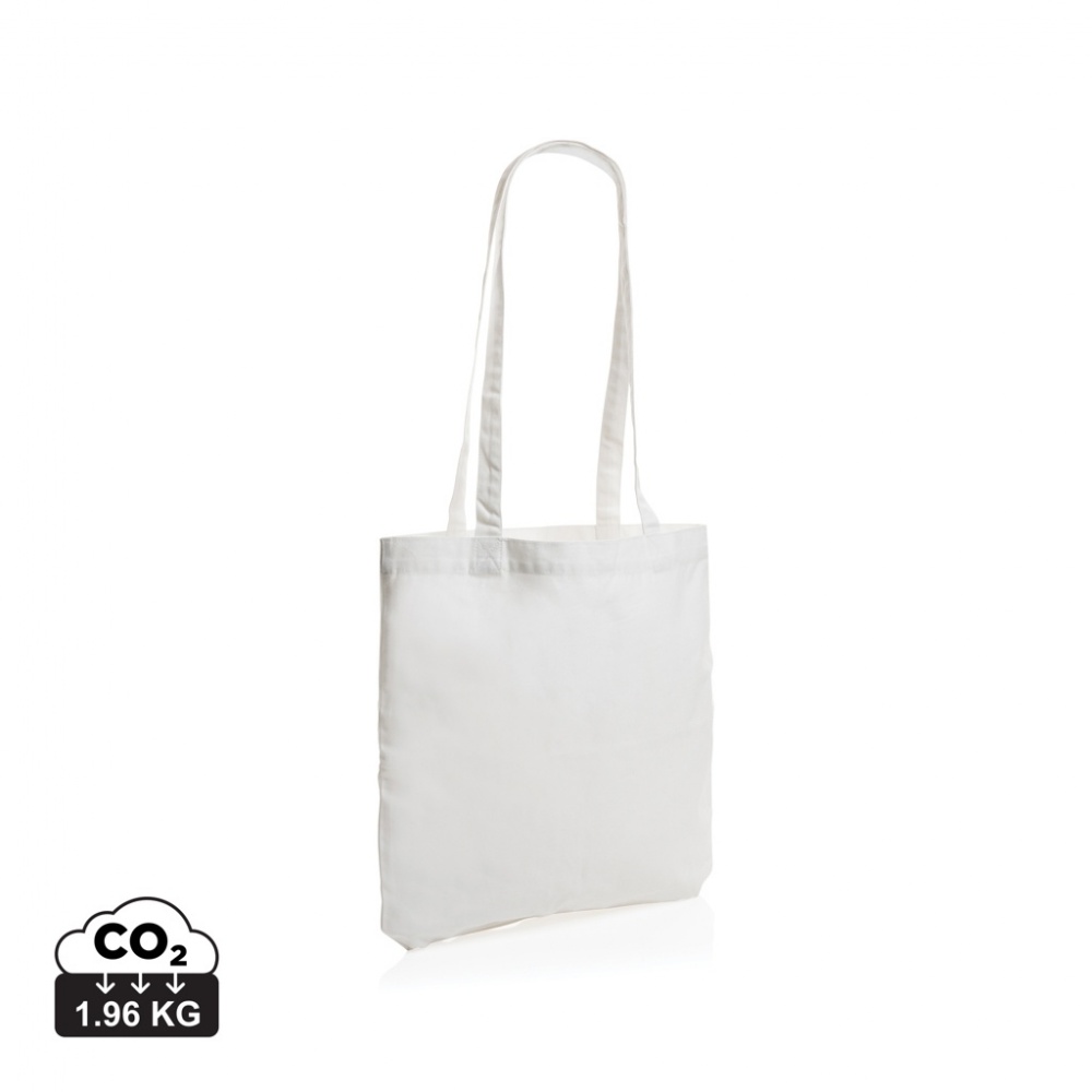 Logo trade promotional gifts picture of: Impact AWARE™ recycled cotton tote 330 gsm