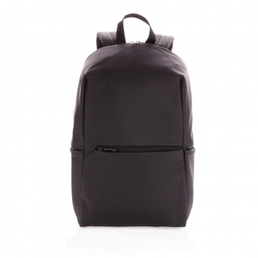 Logo trade corporate gifts picture of: Smooth PU 15.6"laptop backpack