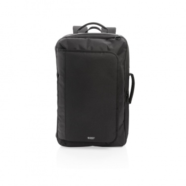 Logo trade business gift photo of: Swiss peak convertible travel backpack PVC free