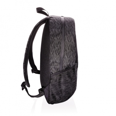 Logo trade promotional gifts picture of: AWARE™ RPET Reflective laptop backpack