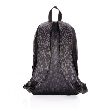 Logotrade business gifts photo of: AWARE™ RPET Reflective laptop backpack
