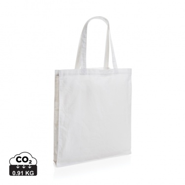 Logotrade corporate gift image of: Impact AWARE™ Recycled cotton tote w/bottom 145g