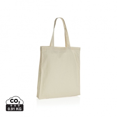 Logotrade business gift image of: Impact AWARE™ Recycled cotton tote w/bottom 145g