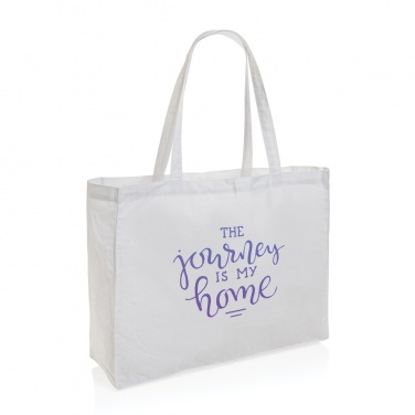 Logo trade promotional merchandise picture of: Impact AWARE™ Recycled cotton shopper 145g