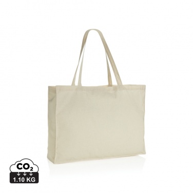 Logo trade advertising products picture of: Impact AWARE™ Recycled cotton shopper 145g