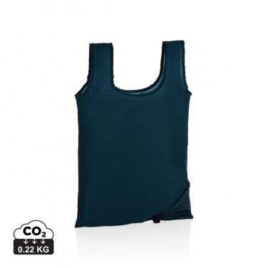 Logo trade corporate gift photo of: Impact AWARE™ RPET 190T foldable shopper