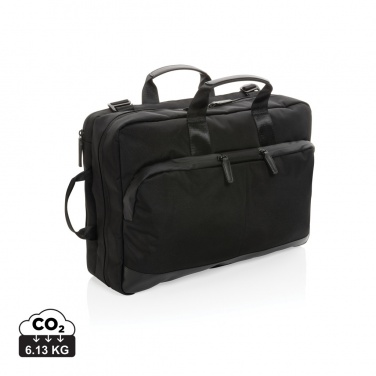 Logotrade advertising products photo of: Swiss Peak Aware™ executive 2-in-1 laptop backpack